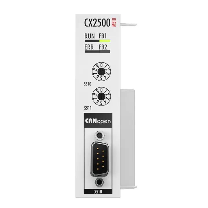 Beckhoff CX2500-M510 Fieldbus master module CANopen for CX20xx, CX52x0, CX53x0, CX56x0