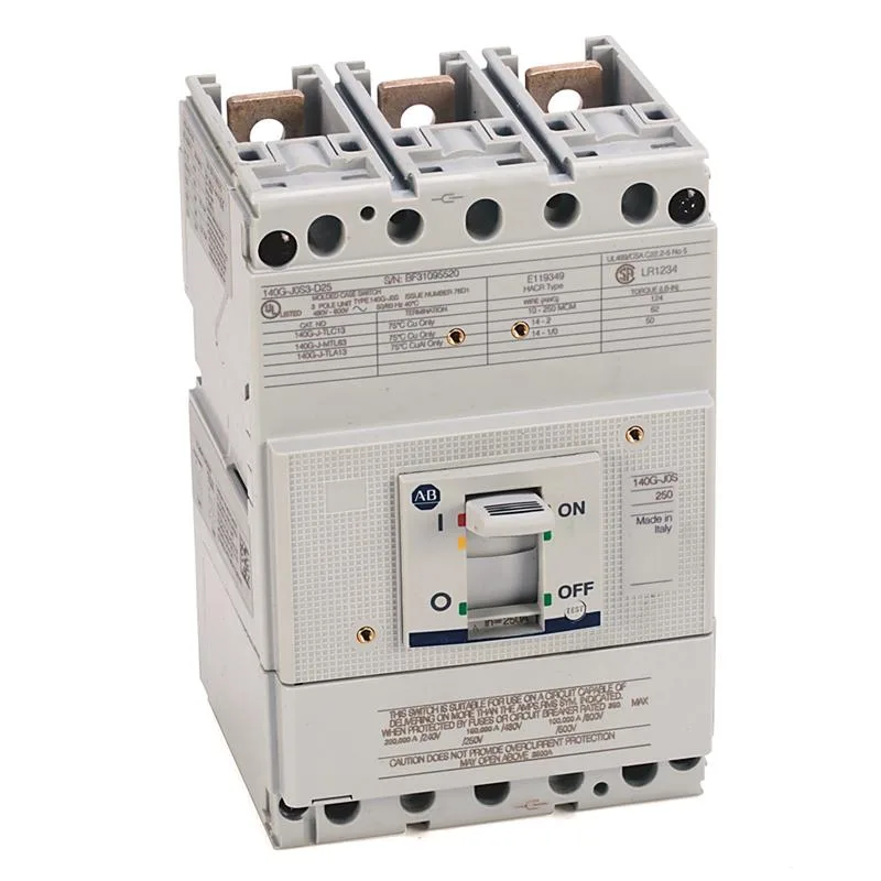 Allen Bradley 140G-J0X4 140G 250A Molded Case Frame