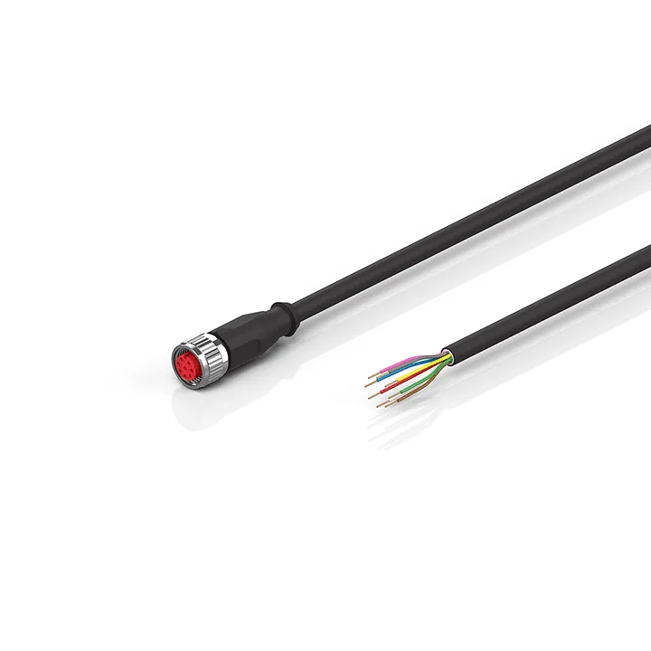 Beckhoff ZK2000-8200-0xxx Sensor cable, PUR, 8 x 025 mm², drag-chain suitable