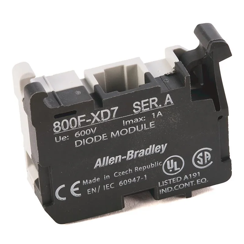 Allen Bradley 800F-XD7 22 mm Accessory 800F PB