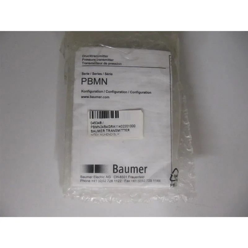 Baumer PBMN24B4GRA11402201000 Transmitter