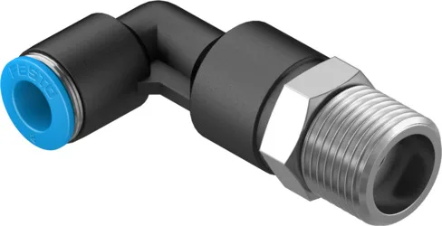 Festo QSLL-3/8-8 L-Uzun-Çabuk Bağlantı Rakoru