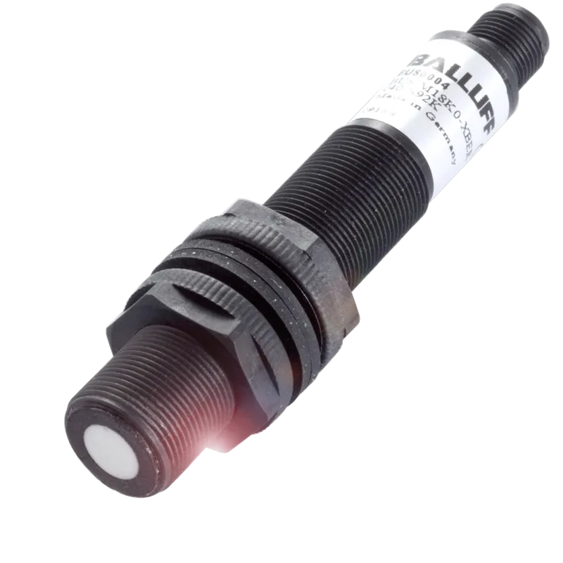 Balluff BUS M18K0-XBER-040-S92K Dijital ve analog çıkışlı ultrasonik sensörler