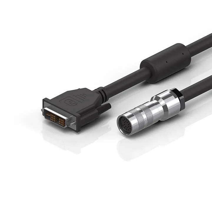 Beckhoff C9900-K579...K583,-K595 Display cable, shielded, PVC, fixed installation, black