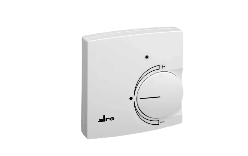 Alre KTRVB-052.244 Room thermostat, heating/cooling, surface-mounted, 24V AC/V DC, output 0…10V/10…0V, 2-/4-pipe