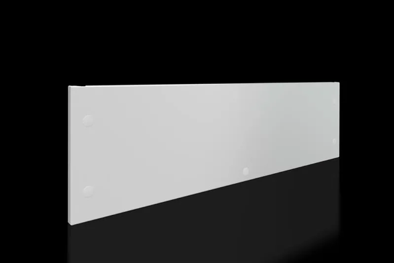 Rittal SV 9682.340 VX Front trim panel, bottom, IP 54, WH: 1000x300 mm sheet steel