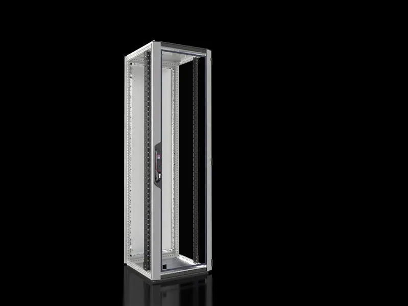 Rittal VX 5329.131 VX IT, 19" mounting angles, standard, front, glazed door, WHD: 600 x 2000 x 600 mm, 42 HE, IP 55