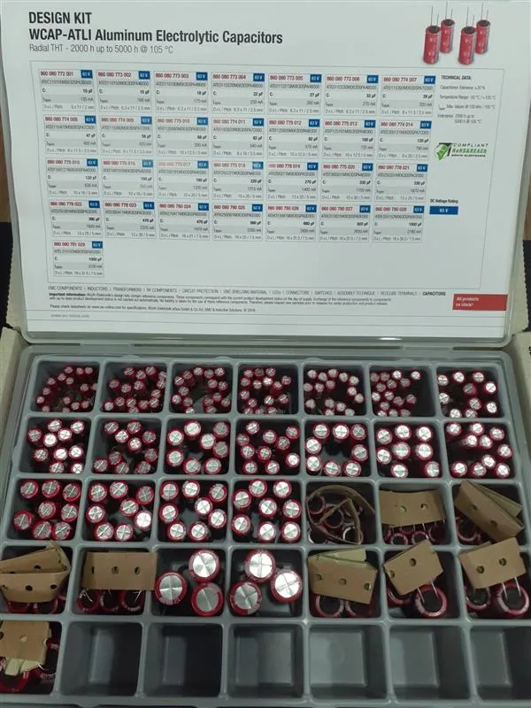 Würth Elektronik 860082 Design Kit WCAP-ATLI Aluminum Electrolytic Capacitors