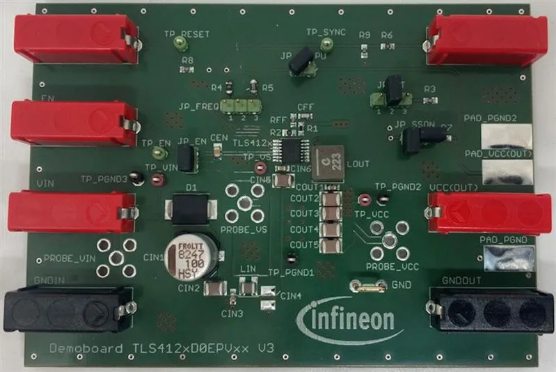 Infineon TLS4125 ADJBOARD L