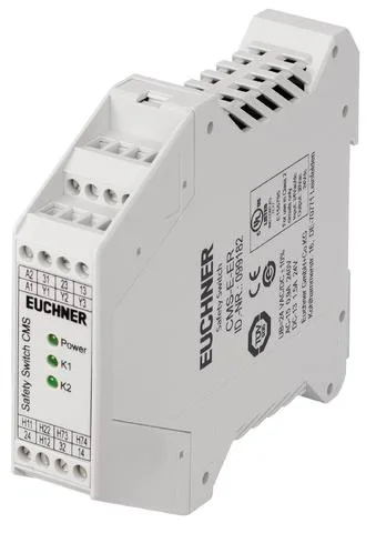 Euchner CMS-E-ER Evaluation unit , 2 safety contacts, 1 auxiliary contact, 1 feedback loop can be connected