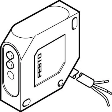 Festo SOEL-RTH-Q50-NA-K-3L Diffuse sensor