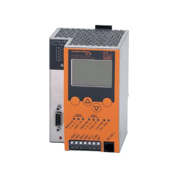IFM ControllerE M4 2Mstr DPV1 AS-Interface PROFIBUS DP ağ geçidi, PLC ile