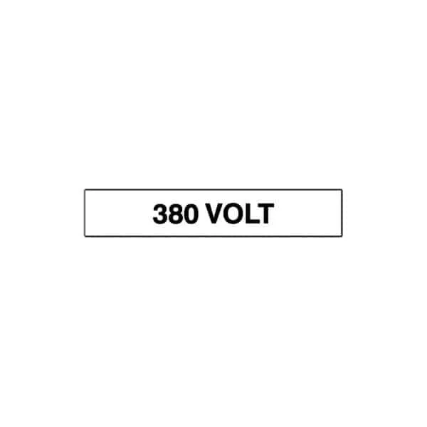 Cabur ETPC107 Warning labels