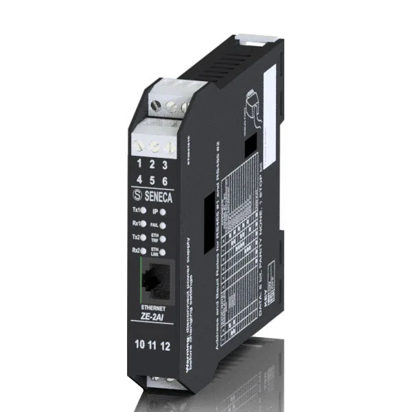 Seneca ZE-2AI Profinet
        (HW rev. D0x) Profinet IO module with 2 analog inputs