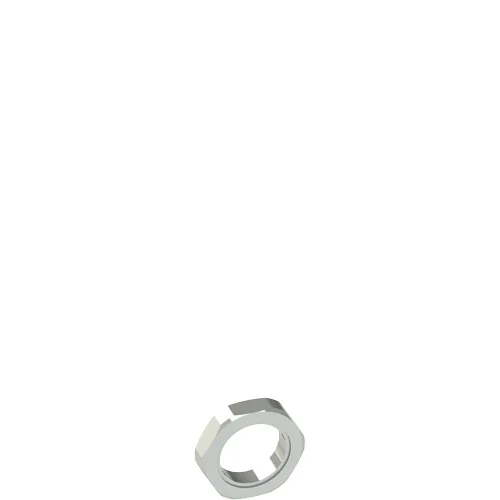 Pizzato VF DFMM20 M20x1,5 threaded nut in nickel-plated brass