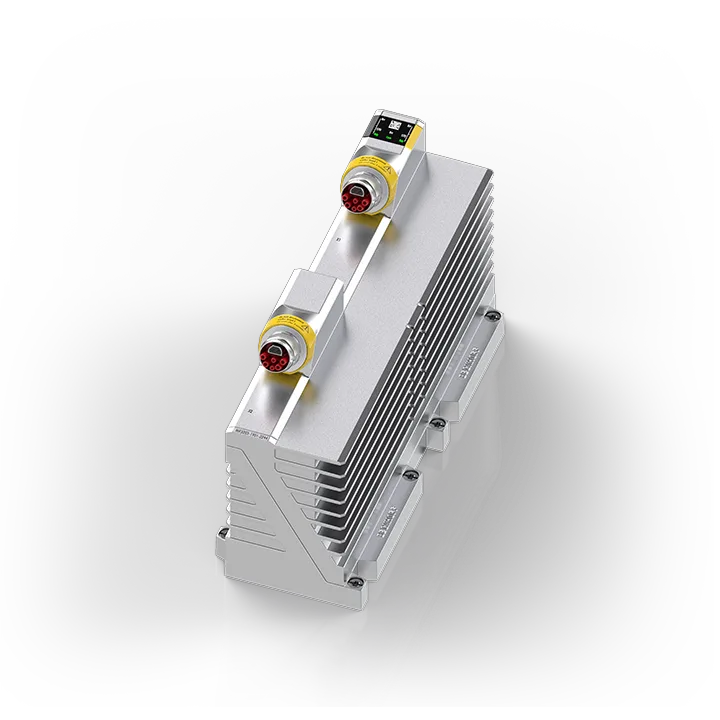 Beckhoff MR3203-1901-2244 Relay module, 2-channel motor direct starter, 28 A, B17, replaceable fuse, safe shutdown