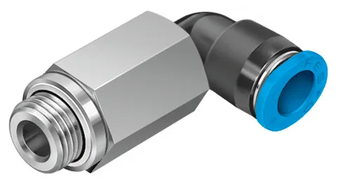 Festo QSMLL-G1/8-4 L-Uzun-Çabuk Bağlantı Rakoru