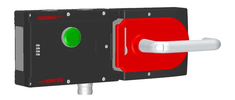 Euchner MGB-L1H-APA-R-115886 Locking set MGB-L1H-APA (guard locking by spring force) with 1 indicator, RC18