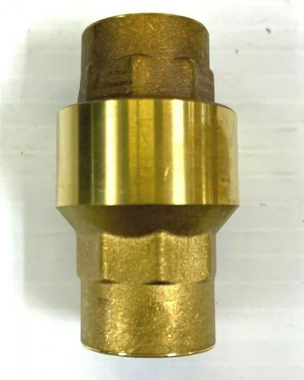 Euroblock 1/2" PN 40 DN 15 Pirinç Çek Valf