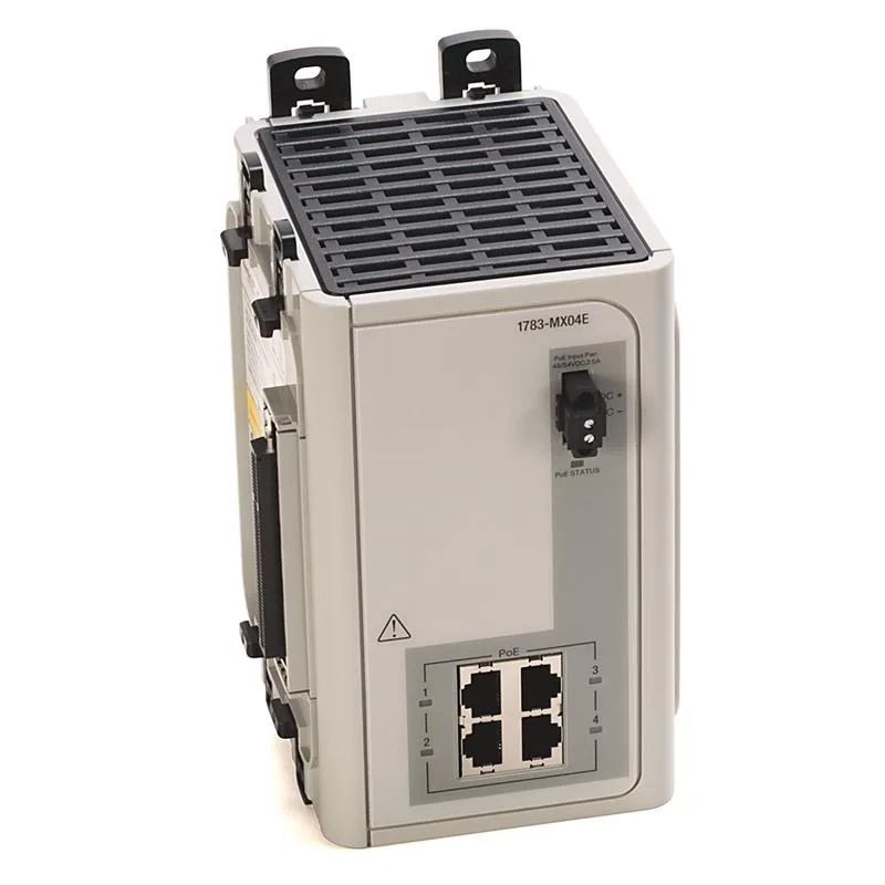 Allen Bradley 1783-MX04E 4 port PoE