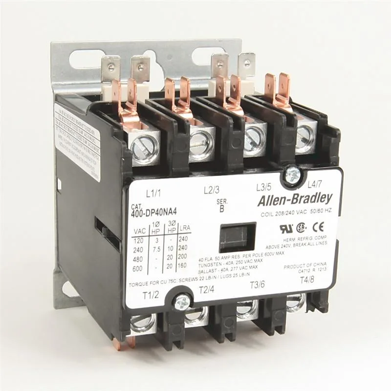 Allen Bradley 400-DP40NA3-E 400 Definite Purpose Contactor