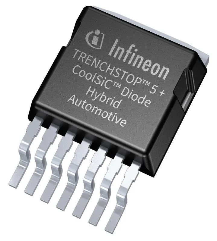 Infineon AIKBE50N65RF5 Automotive Silicon-carbide (SiC) Hybrid Discrete 650 V in D2PAK-7L