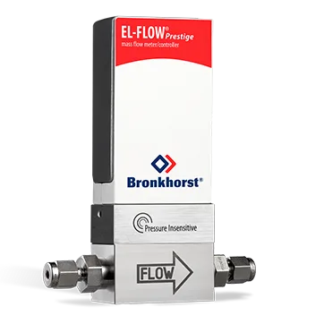 Bronkhorst EL-FLOW Prestige FG-110CP (P-Insensitive) High Performance Mass Flow Meter for Gases