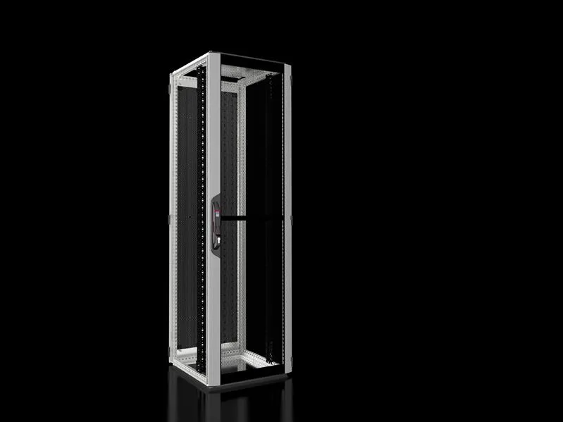 Rittal VX 5307.114 VX IT, 19" mounting angles, standard, front and rear, vented, WHD: 800 x 2000 x 800 mm, 42 U