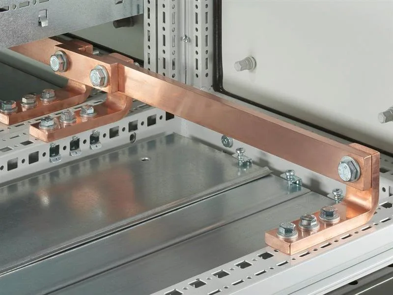 Rittal SV 9661.080 SV Bara, GY:40x10mm, L:792mm, Ø14 mm delikli