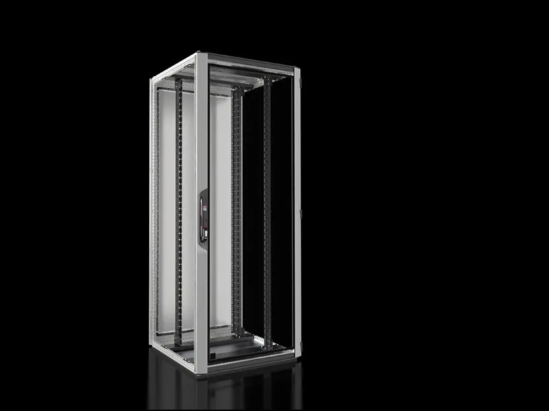 Rittal VX 5307.134 VX IT, 19" mounting angles, standard, front and rear, glazed door, WHD: 800 x 2000 x 800 mm, 42 HE, IP 55