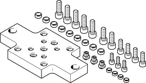 Festo HMSV-75 Adaptör Takımı