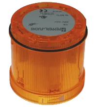 Pepperl+Fuchs VAZ-LED-70MM-YE Stack light LED permanent light element, yellow