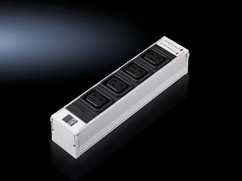 Rittal DK 7856.230 DK PSM Priz modülü, IEC320 C19, 4 soketli