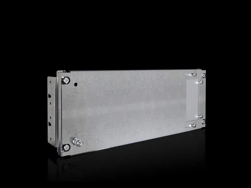 Rittal SV 9683.562 SV Partial mounting plate, WH: 502x193 mm, with duct, for VX (W: 600 mm)