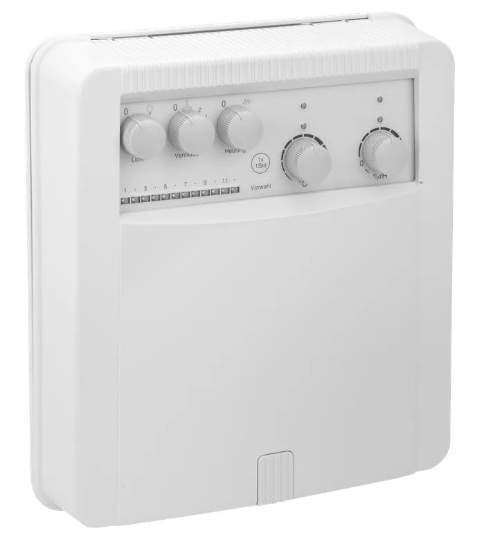 Alre Hygrotherm VU Sauna control for dry saunas (80…110…°C) or wet saunas (40…60…°C), max 9kW