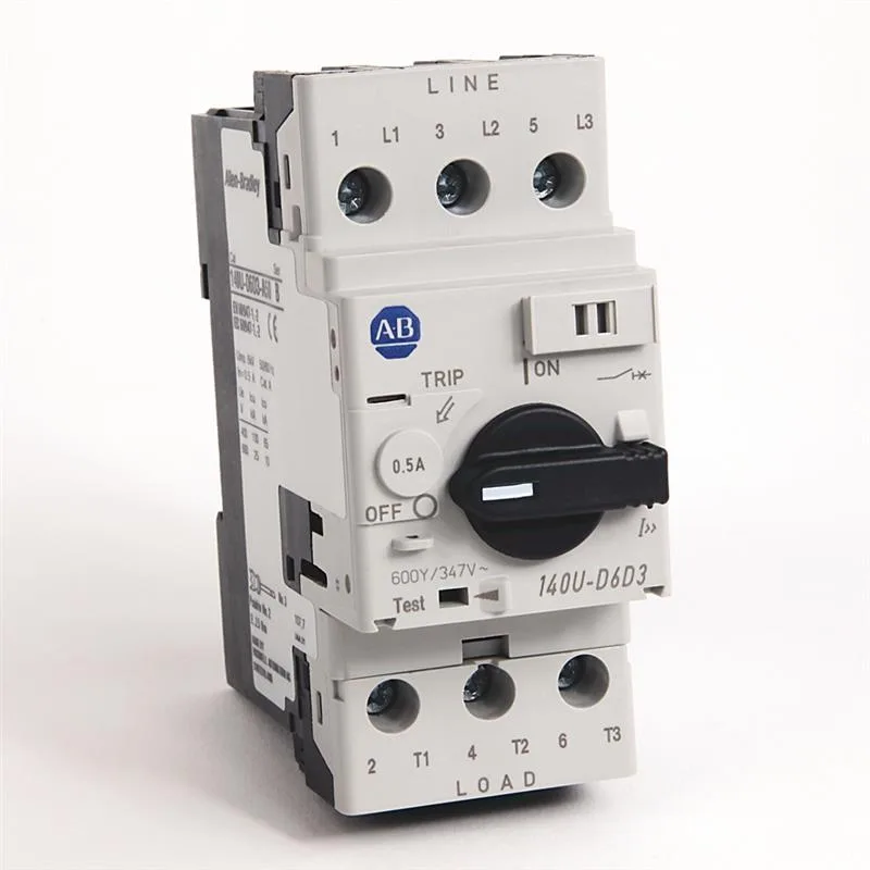 Allen Bradley 140U-D6D3-A50 Circuit Breaker 3-Pole 05 A UL 489