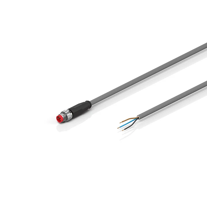 Beckhoff ZK2000-2100-3xxx Sensor cable, PVC, 3 x 0,25 mm², fixed installation
