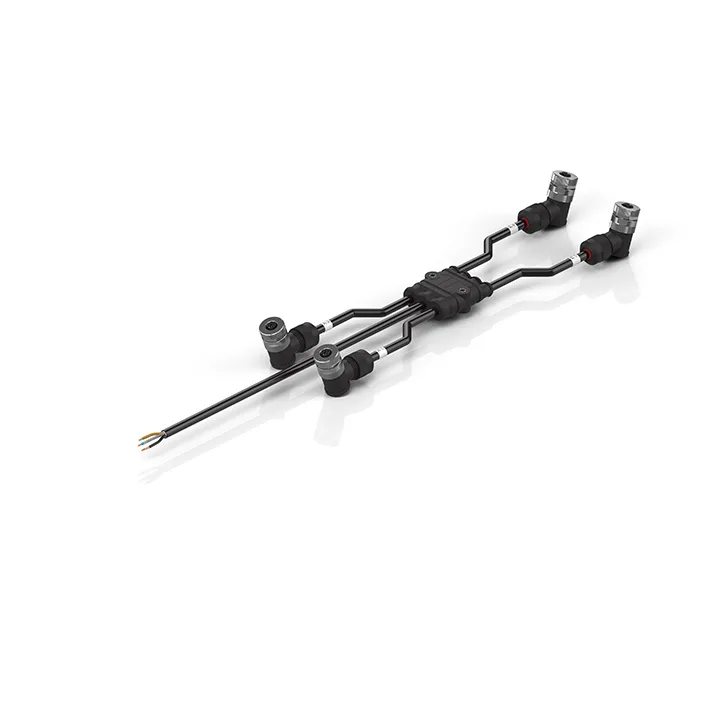 Beckhoff ZC2000-0000-0021 Splitter cable, for XPlanar tile APS4322-0000-0000, 2 x 2 layout, PVC, fixed installation