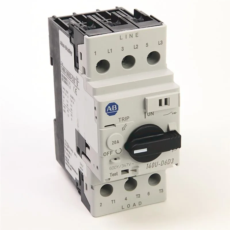 Allen Bradley 140U-D6D3-C20 Circuit Breaker 3-Pole 20 A UL 489