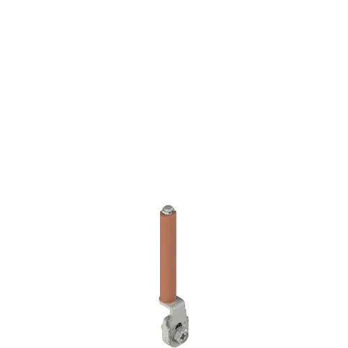 Pizzato VN A00LP Metal swivelling lever with porcelain roll, adjustable