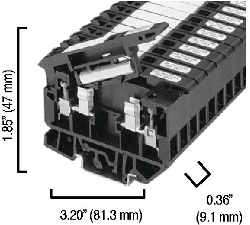 Allen Bradley 1492-H4 Terminal Block