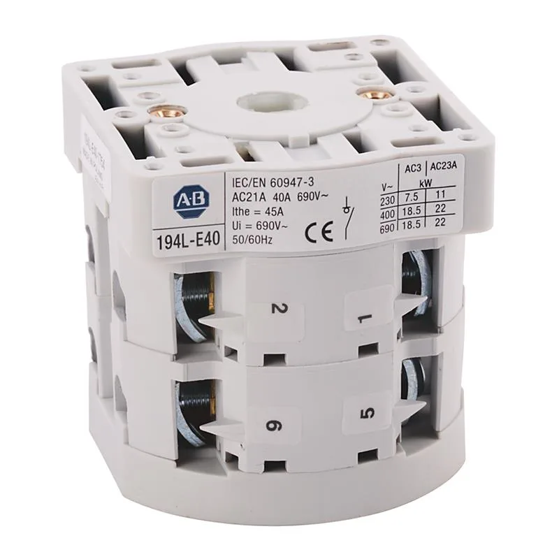 Allen Bradley 194L-E40-1754 40 A 194L Load Switch