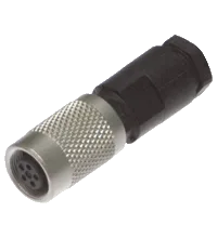 Pepperl+Fuchs V35-G Female connector, M9, 5-pin, field attachable
