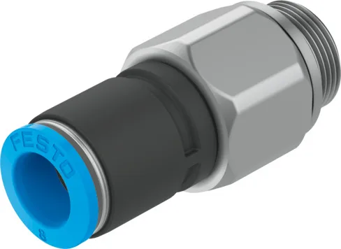 Festo QSR-G1/8-8 Rulmanlı Çabuk Bağlantı Rakoru