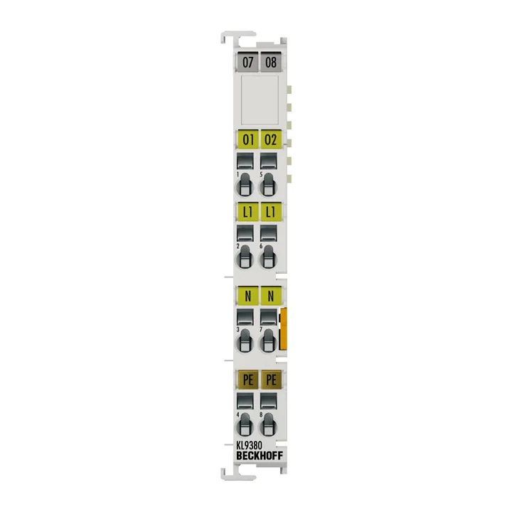 Beckhoff KL9380 Mains filter terminal for dimmers