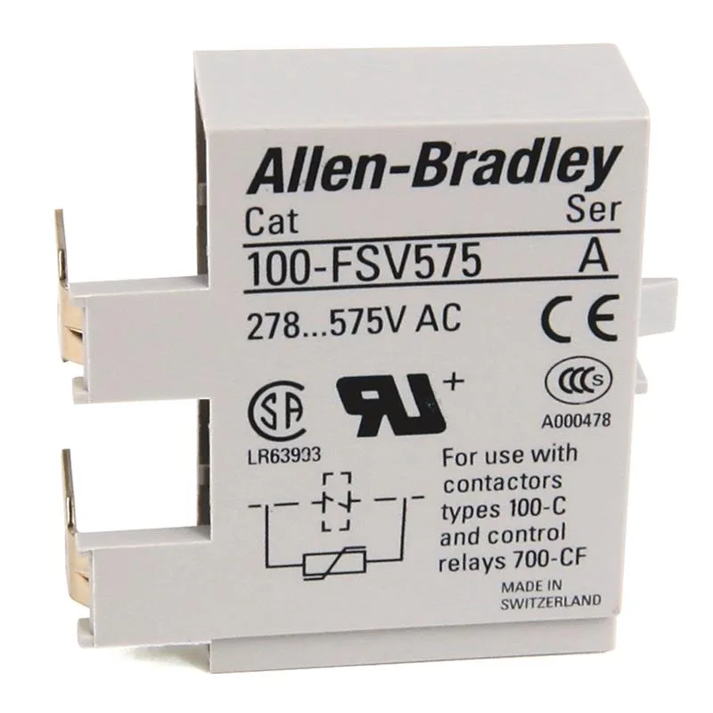 Allen Bradley 100-FSV136 100C AC - DC MOV Surge Suppressor