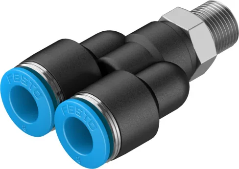 Festo QSY-1/8-8 Y-Çabuk Bağlantı Rakoru