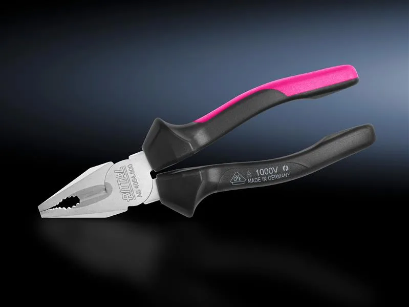 Rittal AS 4054.800 Combination plier w insulated handle