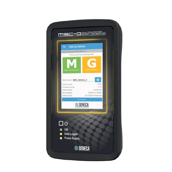 Seneca MSC-D
         (HW rev. B0) Multi-signal and multi-function portable smart calibrator with display