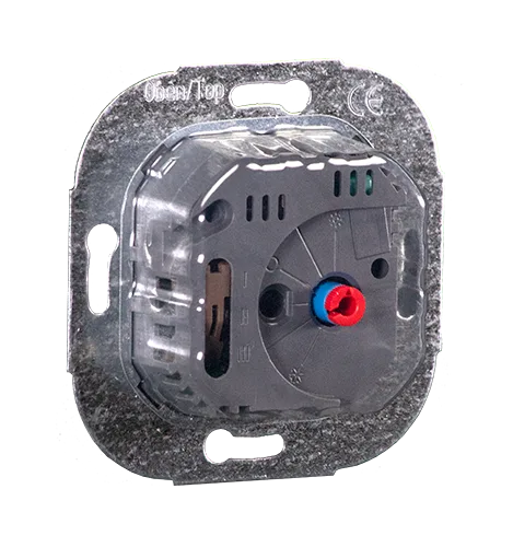 Alre RTBSU-401.062#00 Room thermostat, flush-mounted, 230V AC, NC contact, heating display, on/off switch, night-time reduction
